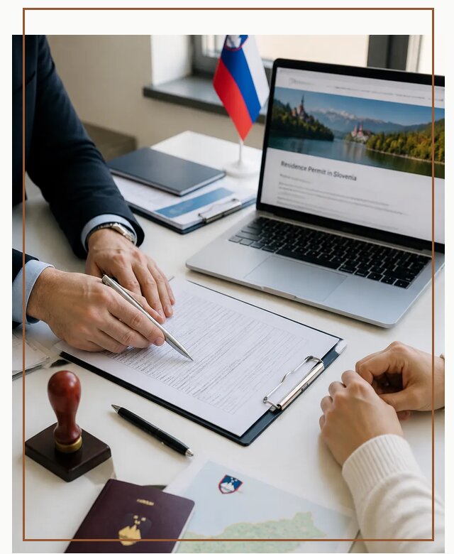 Оформление вида на жительство в Словении под ключ в Выксе
