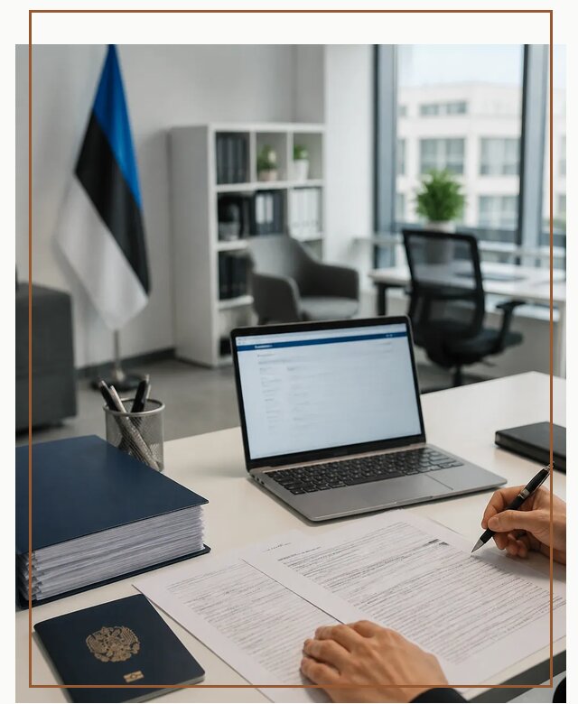 Оформление ВНЖ в Эстонии для переезда и легального проживания в Выксе
