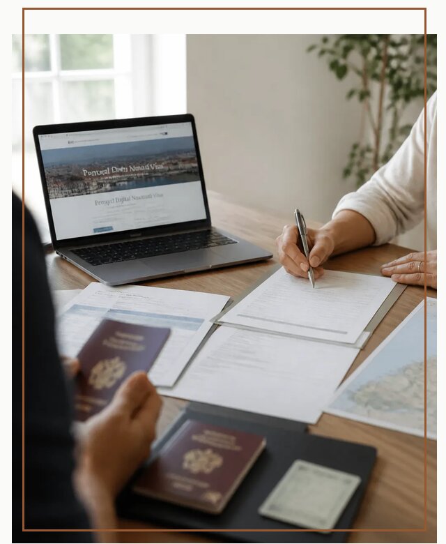 Оформление Digital Nomad и ВНЖ Португалии в Выксе