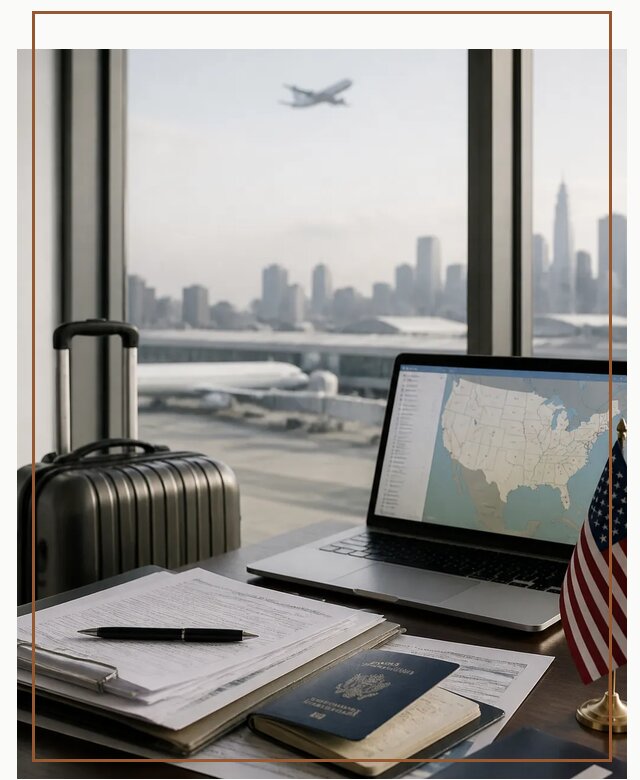 Сопровождение переезда в США в Выксе по цене от 77775 р. | Гиперактив-Вкс